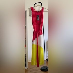 Long cocktail/ evening dress medium Nina Leonard; unworn